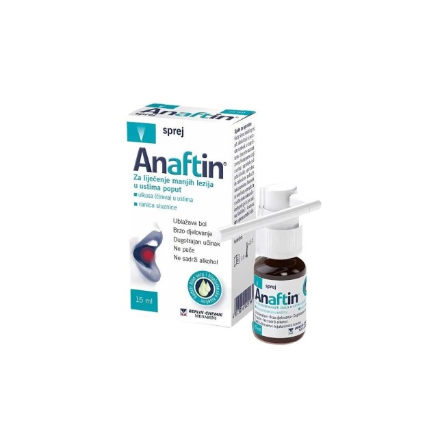 Anaftin Sprej (1.5%) 15Ml