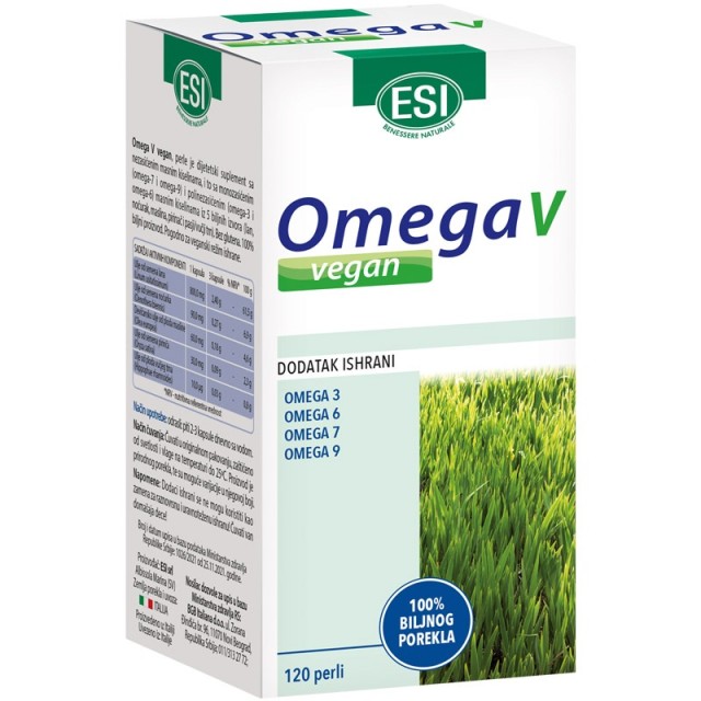 Esi Omega V Vegan 3,6,7,9 Kapsule A120 Esi Omega V Vegan 3,6,7,9 Kapsule A120