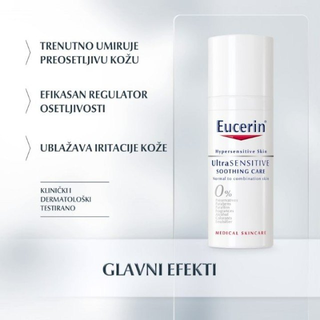 Eucerin Ultra Sensitive Fluid Za Normalnu I Osetljivu Kožu 50Ml 69746