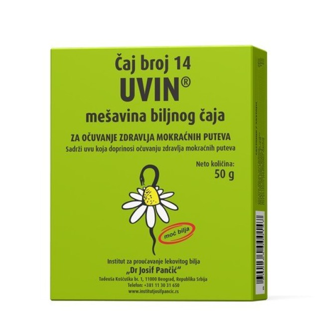 Caj Broj 14 Uvin Caj - Za Ocuvanje Zdravlja Mokracnih Puteva 100G