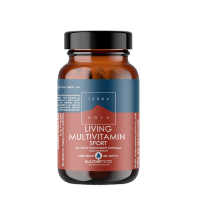 Terranova Living Multivitamin Sport  Cps A50 Terranova Living Multivitamin Sport  Cps A50