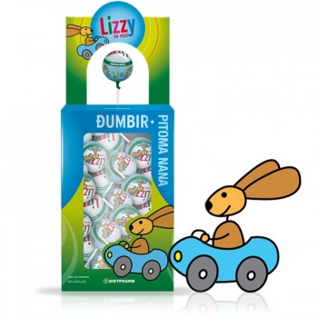 DIETPHARM LIZALICA PROTIV MUČNINE U VOŽNJI LIZZY SE VOZI 1 KOM