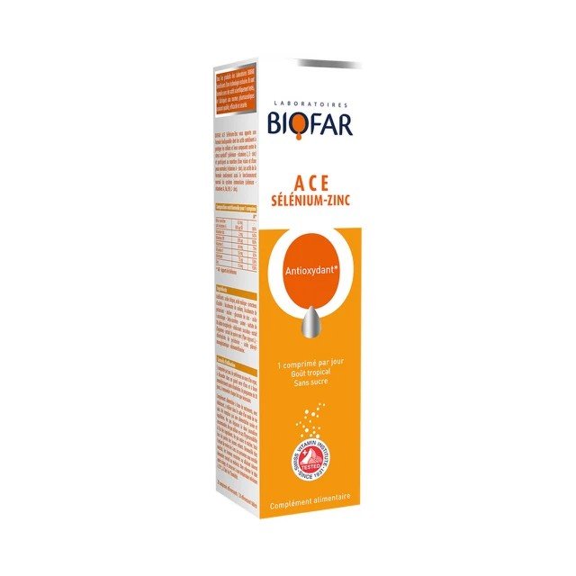 Biofar Ace Selenium-Cink 20 Šumećih Tableta