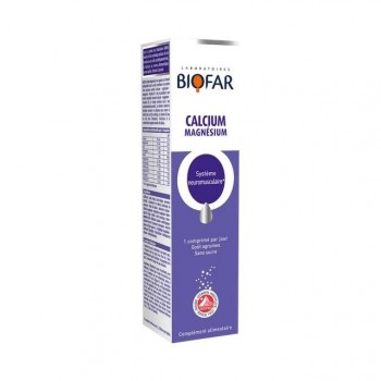 BIOFAR CALCIUM MAGNESIUM ŠUMEĆE TABLETE A20