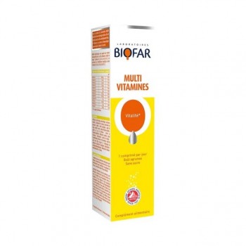 BIOFAR MULTIVITAMINI ŠUMEĆE TABLETE A20