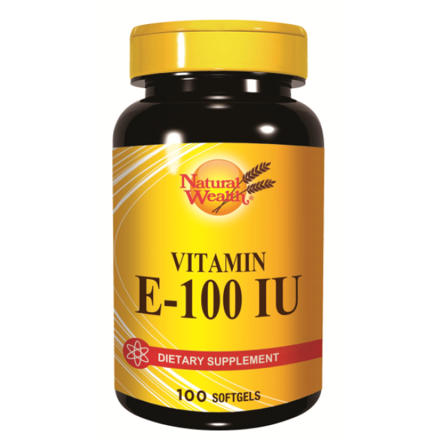 Natural Wealth Vitamin E-100 Ui Soft Gel Kapsule A100