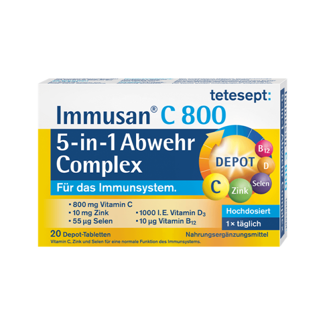 Tetesept Immusan C 800 5U1 Kesice A20