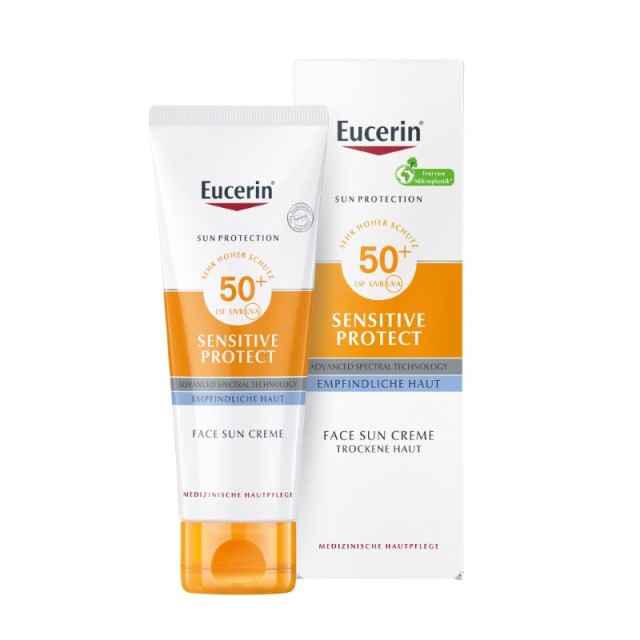 Eucerin Sun Sensitive Protect Krema Za Zaštitu Osetljive Kože Spf50+ 50Ml 63842