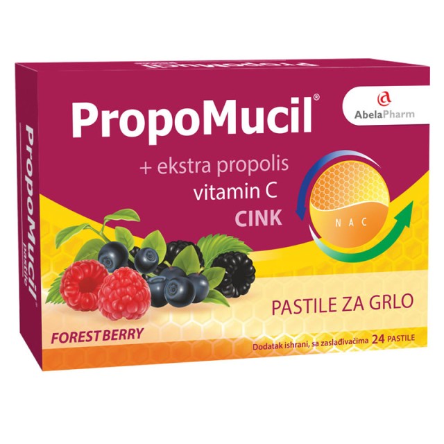 Propomucil Pastile Šumsko Voće A24