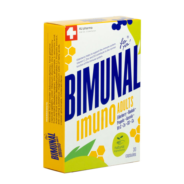 BIMUNAL IMUNO ADULTS KAPSULE A30 Bimunal Imuno Adults Kapsule A30