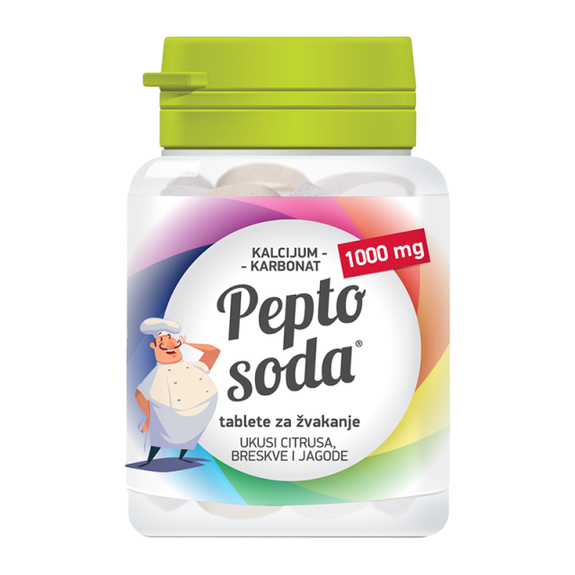 PEPTO SODA ŠUMEĆE TABLETE LIMUN KESICE A14 Pepto Soda Šumeće Tablete Limun Kesice A14