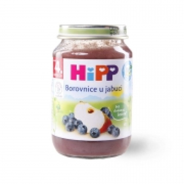 Hipp Kaša Borovnica Jabuka 190G