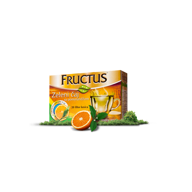 Fructus Zeleni + Narandža Filter Čaj A20