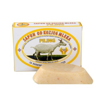 SAPUN OD KOZJEG MLEKA SA DODATKOM KUKURUZNOG GRIZA (PILING) 75G SAPUN OD KOZJEG MLEKA SA DODATKOM KUKURUZNOG GRIZA (PILING) 75G
