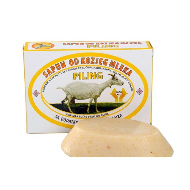Sapun Od Kozjeg Mleka Sa Dodatkom Kukuruznog Griza (Piling) 75G