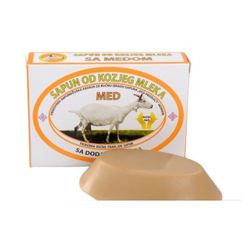 SAPUN OD KOZJEG MLEKA SA DODATKOM MEDA 75G