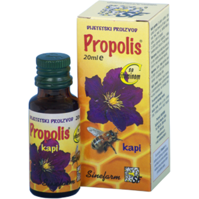Propolis Kapi Sa Vitaminom C 20Ml