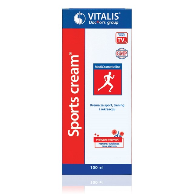 Vitalis Sports Cream 100Ml