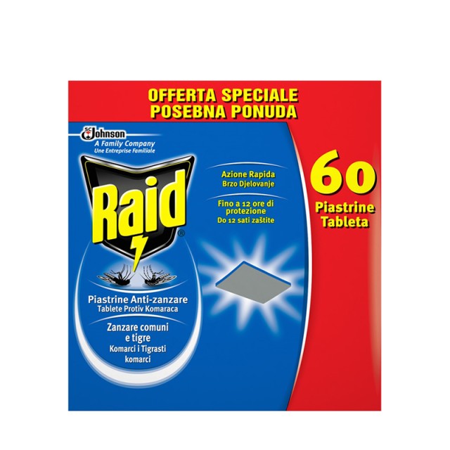 Raid Rezervne Tablete Za Aparat A60