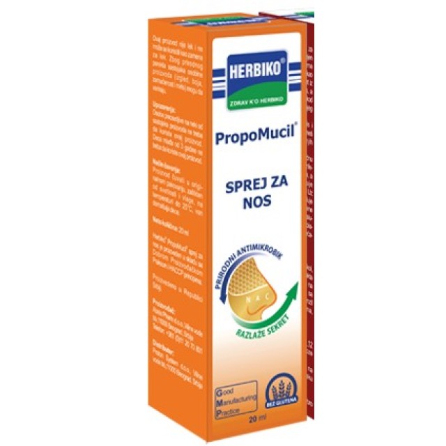 Herbiko Propomucil Sprej Za Nos 20Ml
