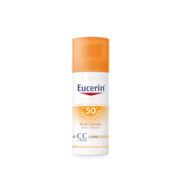 Eucerin Cc Krema Za Lice Za Sunčanje Spf50 Svetla