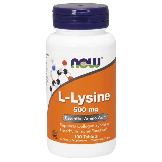 Now L-Lizin Tablete 500Mg A100