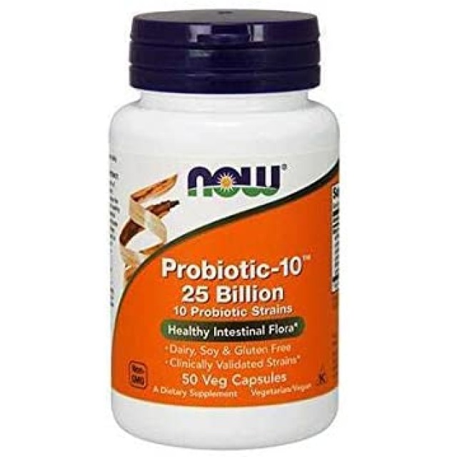 Now Foods Probiotic-10 25 Billion Kapsule A50