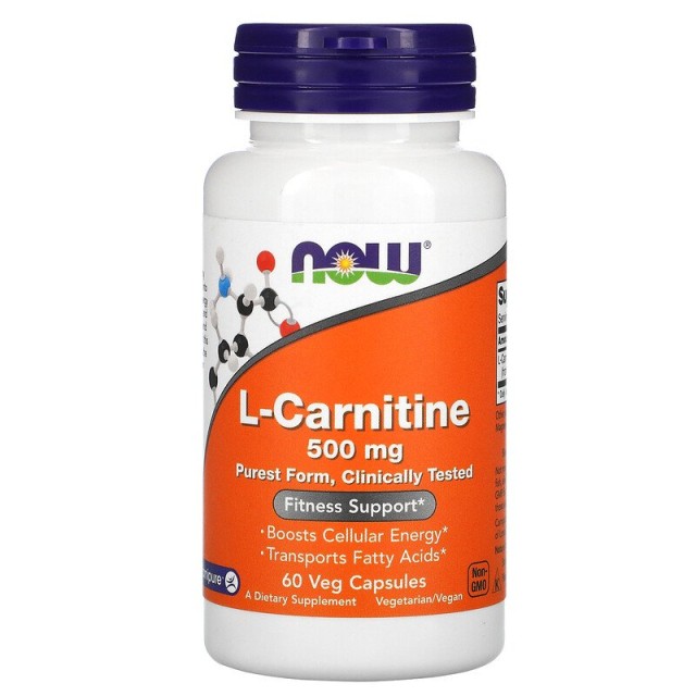 Now L-Carnitine 60X500Mg Kapsule