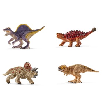 SCHLEICH MALI DINOSAURUSI NA PODLOZI OD PUZLI