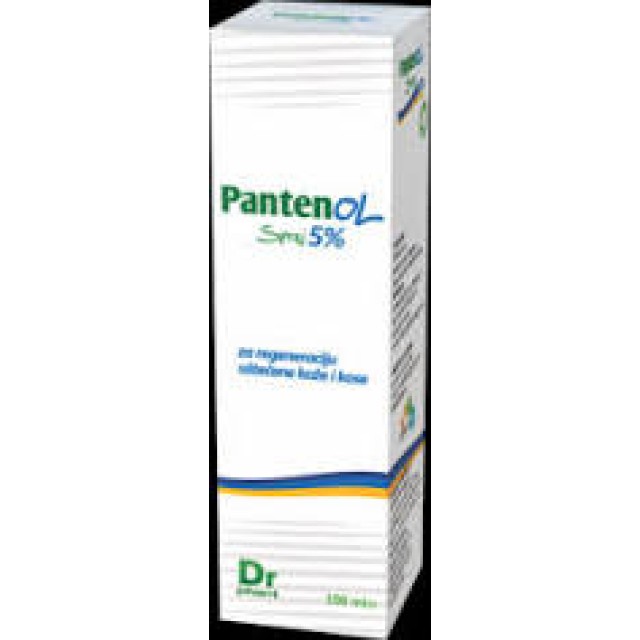PANTENOL SPREJ 5% 100ML Pantenol Sprej 5% 100Ml