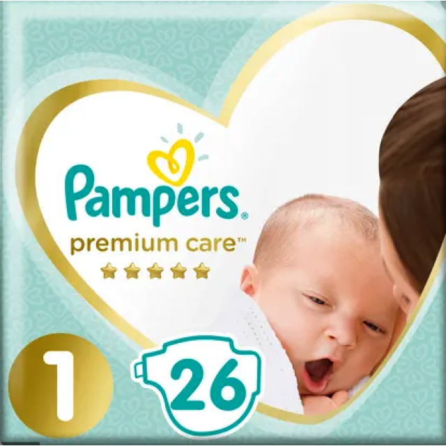 Pampers Pelene Premium 1 Newborn (26)