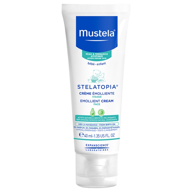 Mustela Stelatopia Emolijentna Krema Za Lice 40Ml