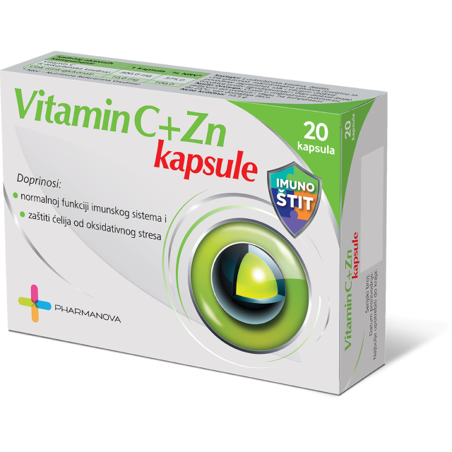 Vitamin C+Cink Kapsule A20