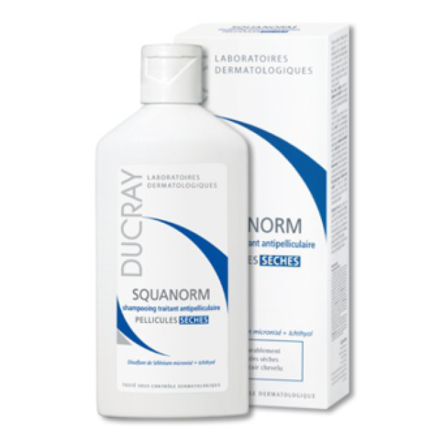 Ducray Squanorm Šampon Suva Perut 125Ml Ducray Squanorm Šampon Suva Perut 125Ml