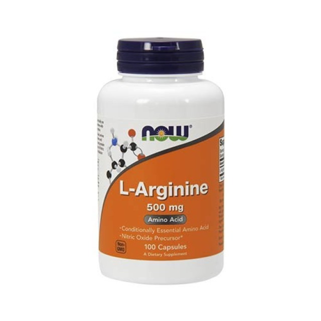 Now L-Arginine Kapsule 500Mg A100