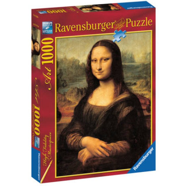 Ravensburger Puzzle Da Vinci ''Mona Liza'' Ra15296