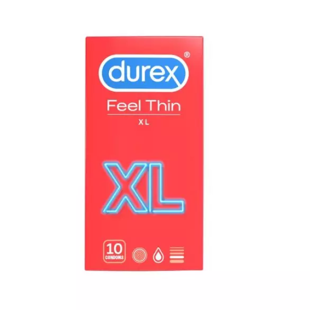 Durex Prez Feel Thin Xl A10