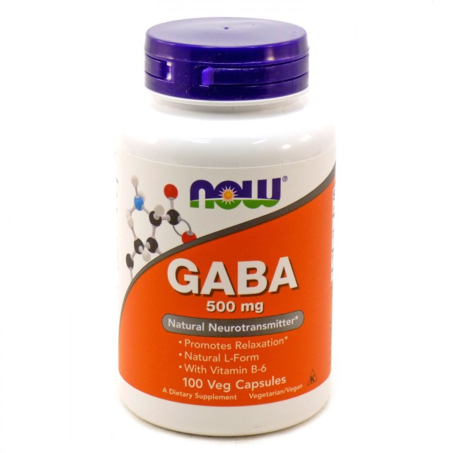 Now Gaba Kapsule 500Mg A100