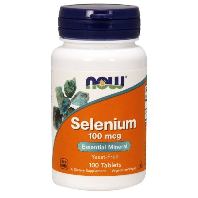 NOW SELEN TABLETE 100MCG A100 Now Selen Tablete 100Mcg A100