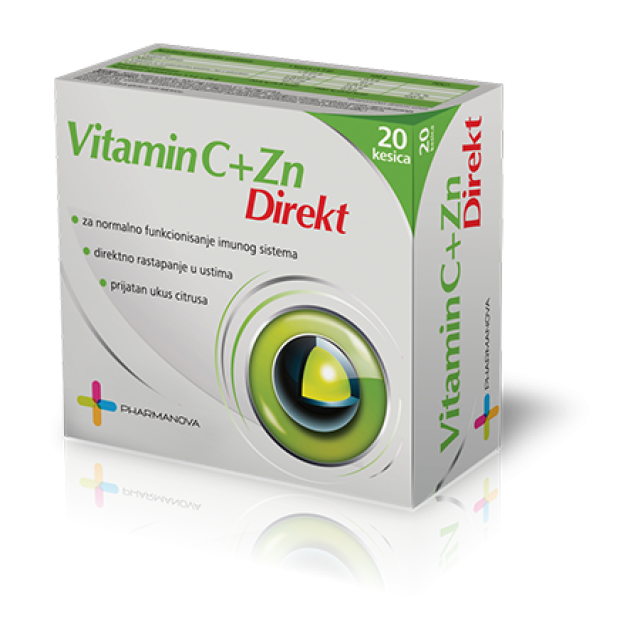 Vitamin C+Zn Direkt Kesice A20