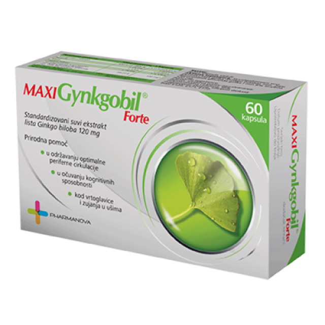 Gynkgobil Maxi Forte Kapsule 60X80Mg Gynkgobil Maxi Forte Kapsule 60X80Mg