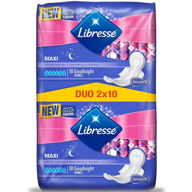 LIBRESSE MAXI GOODNIGHT NOĆNI ULOŠCI A20 Libresse Maxi Goodnight Noćni Ulošci A20