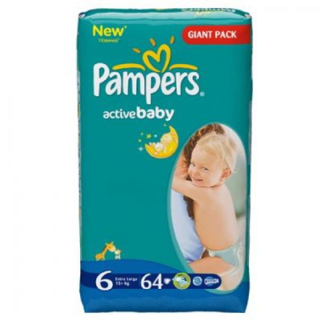 Pampers Pelene Active Baby 6 (68 Komada)