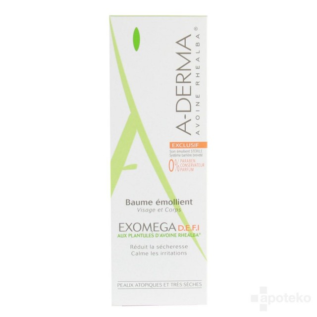 Exomega D.e.f.i Emolijentni Balzam 200Ml