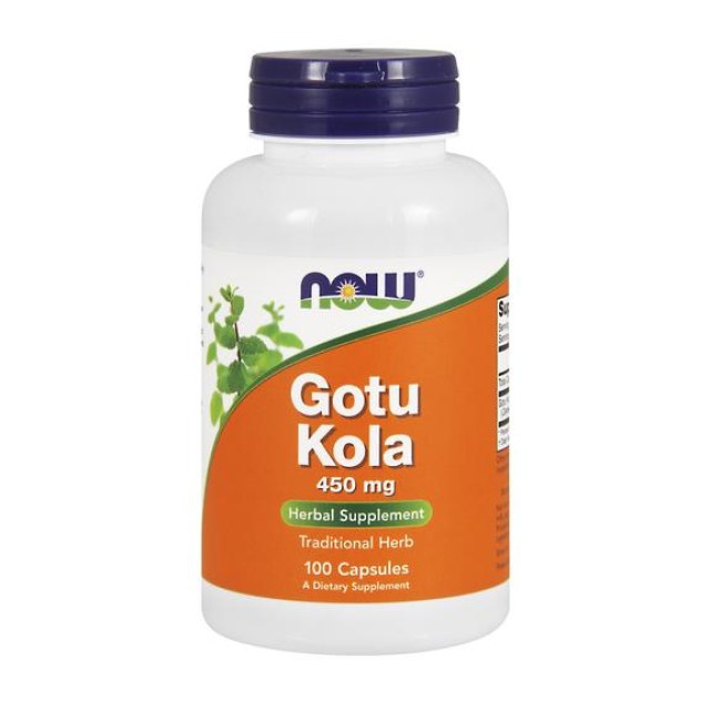 Now Gotu Kola Kapsule 450Mg A100