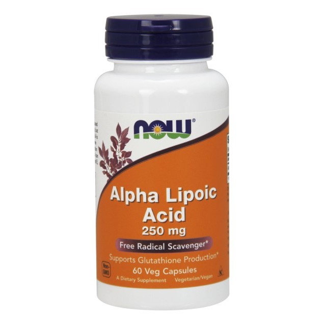Now Alfa-Lipoinska Kiselina 250Mg A60