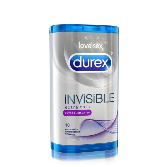 Durex Prez Invisible Lubricated A 10