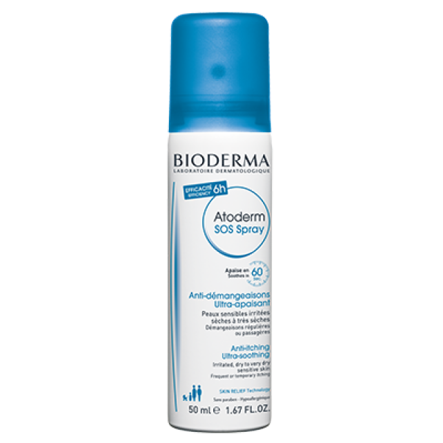 Bioderma Atoderm Sos Sprej Protiv Svraba 50Ml
