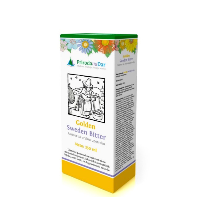 Golden Sweden Bitter Rastvor 250Ml