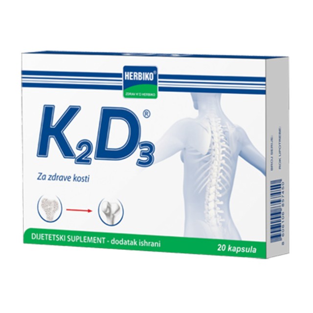 Vitamin K2 + D3 Kapsule A20